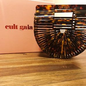 Cult Gaia Acrylic Ark Mini in Tortoise